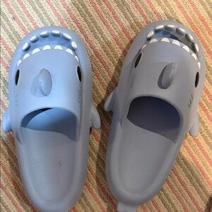 Shark Slip-On Shoes - Blue
